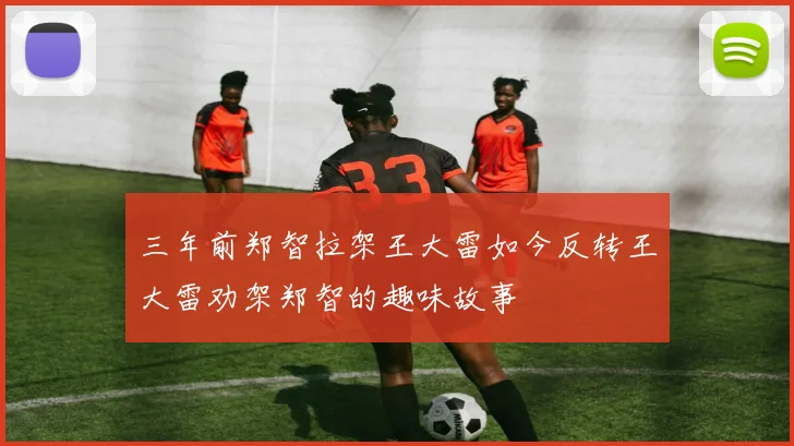 三年前郑智拉架王大雷如今反转王大雷劝架郑智的趣味故事